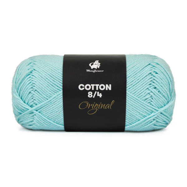 Mayflower Cotton 8/4 1455 Pastell blå