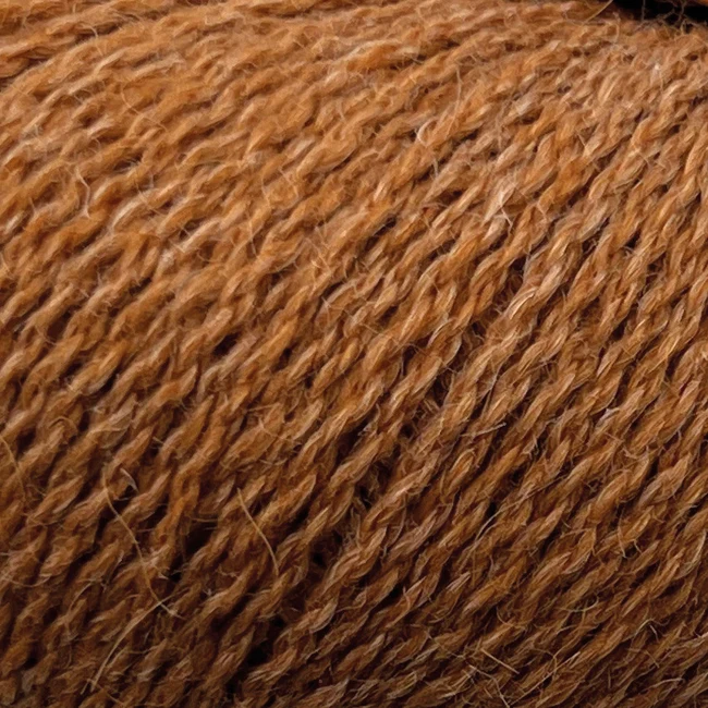 Onion Alpaca+Merino Wool+Nettles 1214 Bränd apelsin