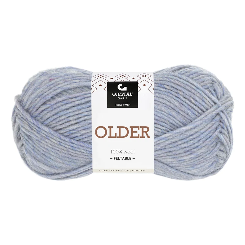 Gjestal Older 431 Blålila melerad