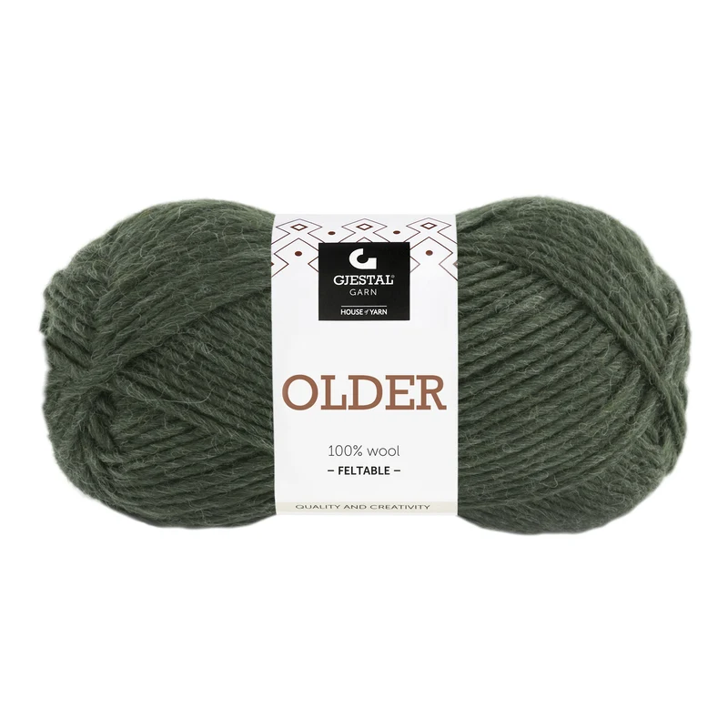 Gjestal Older 427 Mörkgrön melerad