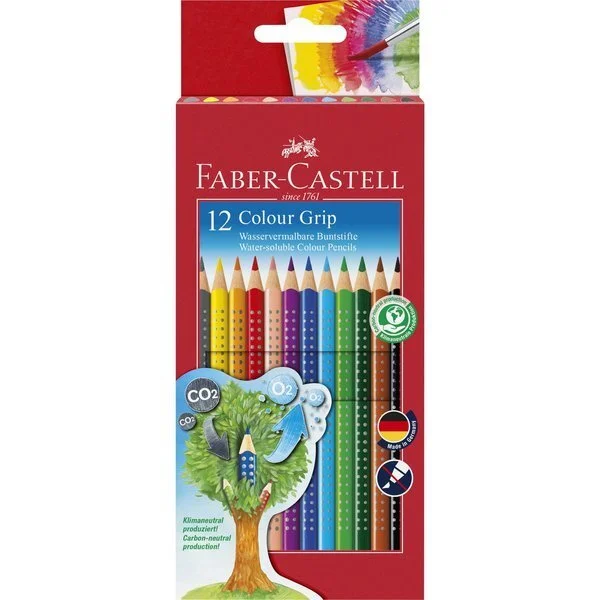 Faber-Castell, Colour Grip 12 st