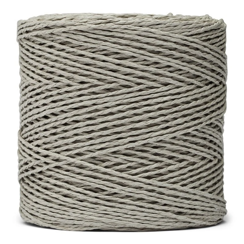 LindeHobby Twisted Paper Yarn 09 Grå