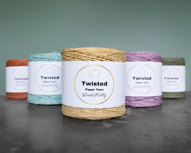 LindeHobby Twisted Paper Yarn