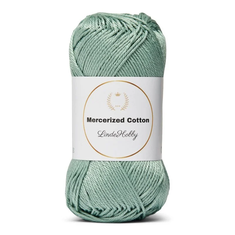 LindeHobby Mercerized Cotton 19 Antikgrön