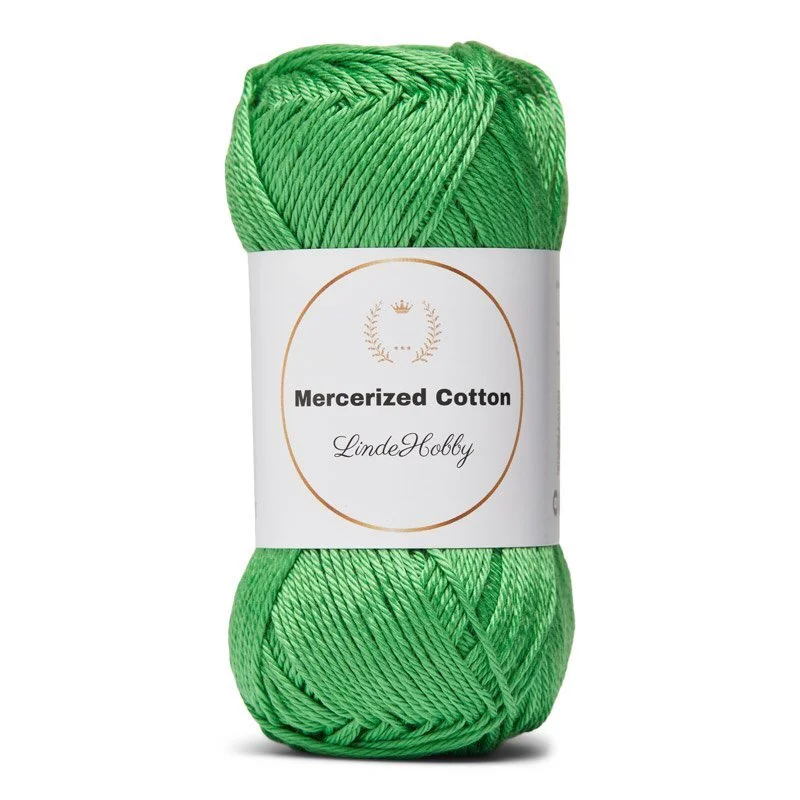 LindeHobby Mercerized Cotton 38 Grön