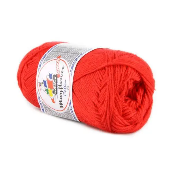 Mayflower JUNIOR Cotton 8/4 1411 Röd