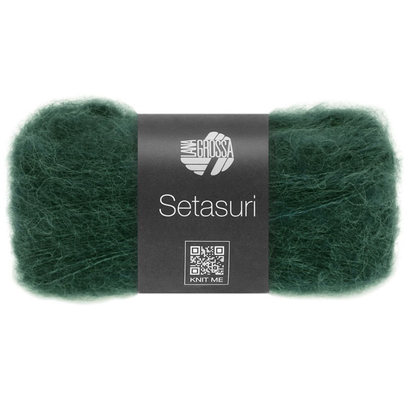 Lana Grossa Setasuri 77 Djuphavsgrön