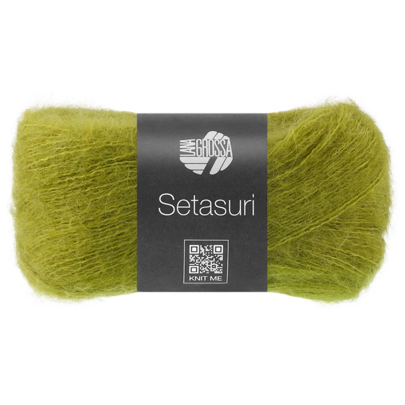 Lana Grossa Setasuri 81 Ljus oliv