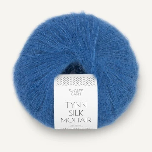 Sandnes Tynn Silk Mohair 6044 Regatta blå