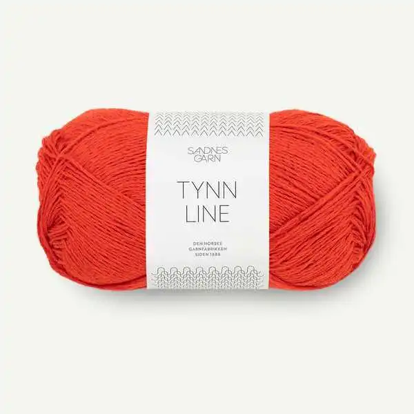 Sandnes Tynn Line 3819 Spicy Orange