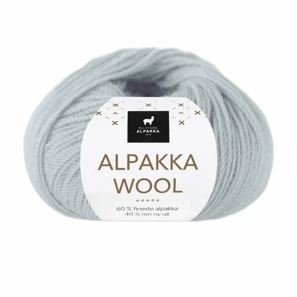 Du Store Alpakka Wool 557 Puderblå