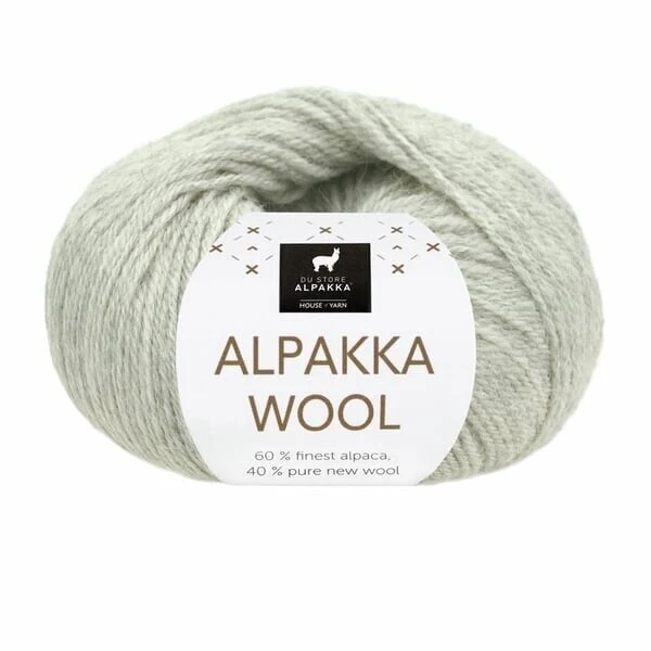 Du Store Alpakka Wool 577 Ljus gråmelerad