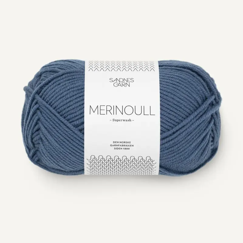Sandnes Merinoull 6052 Jeansblå