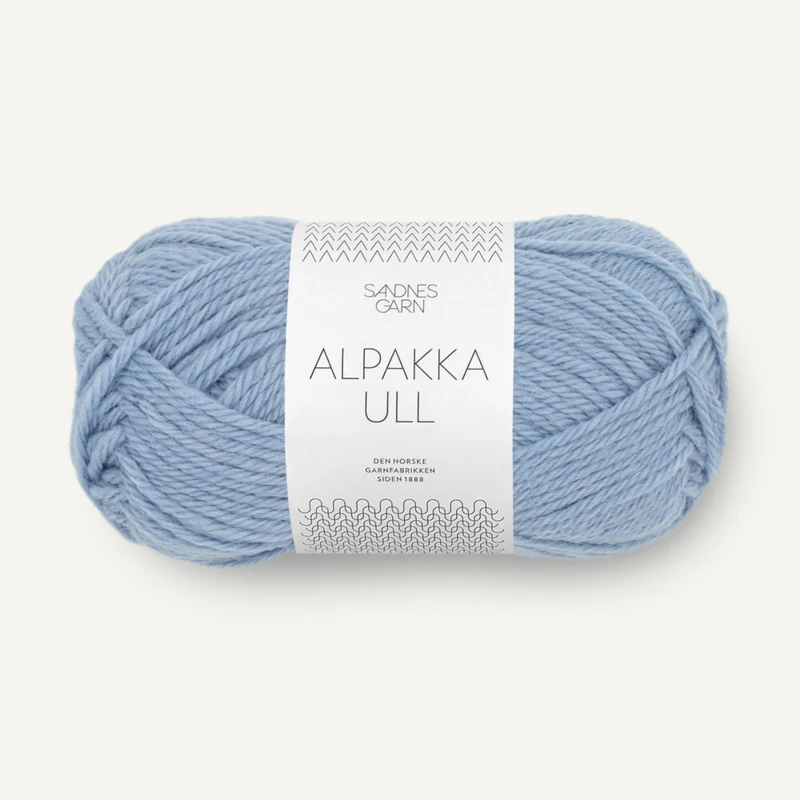 Sandnes Alpakka Ull 6032 Blå Hortensia