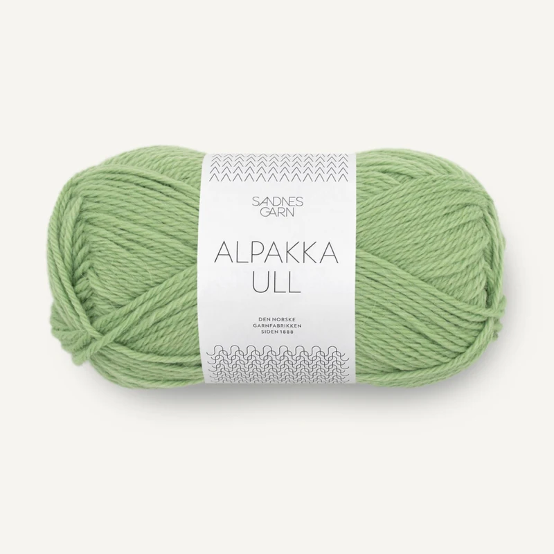 Sandnes Alpakka Ull 8733 Vårgrön
