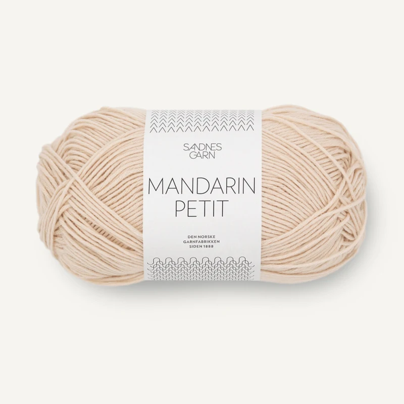 Sandnes Mandarin Petit 3011 Mandelvit