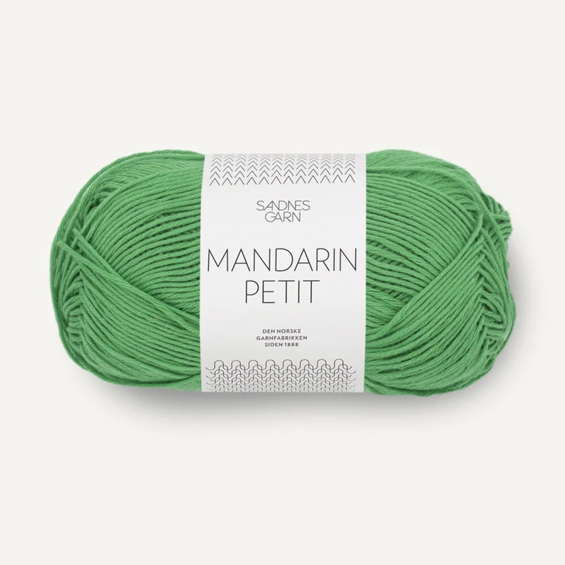 Sandnes Mandarin Petit 8236 Jelly Bean Grön