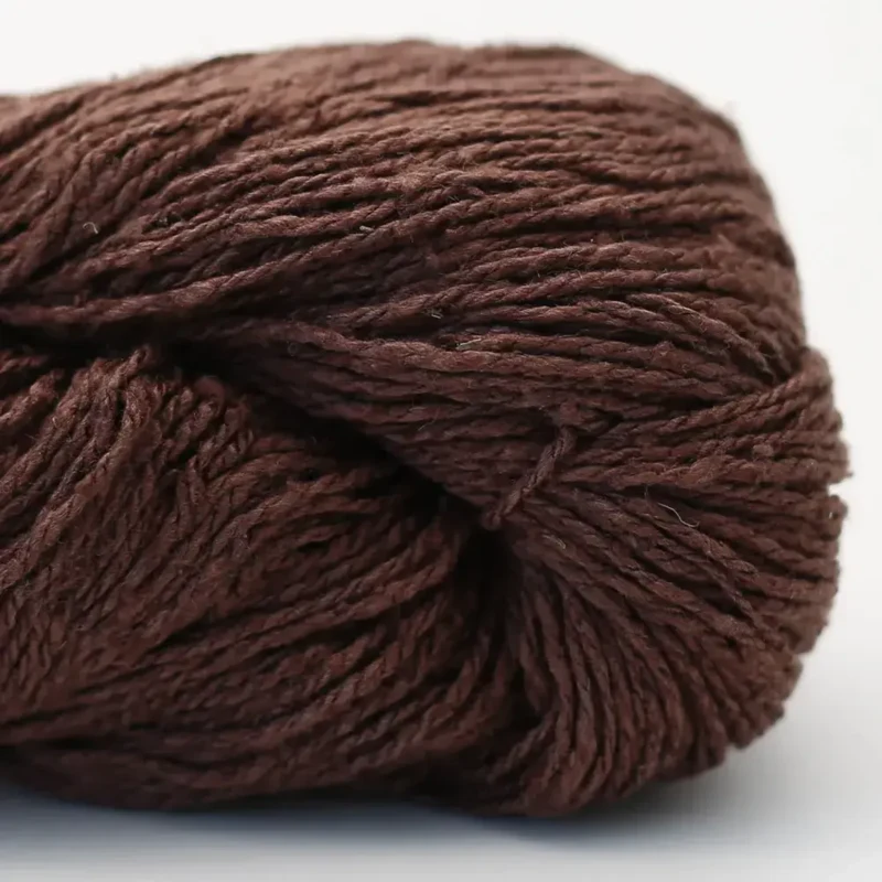 BC Garn Soft Silk 055 Mörkbrun
