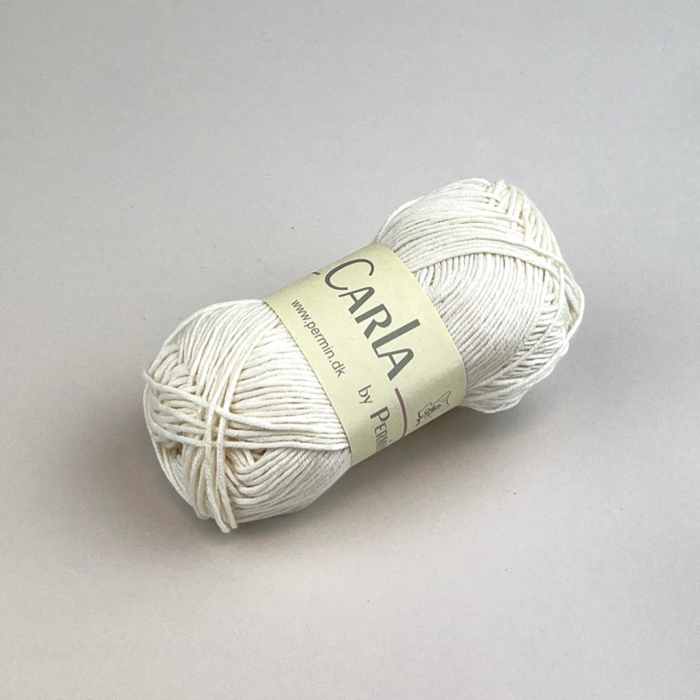 Permin Carla 19 Råvit