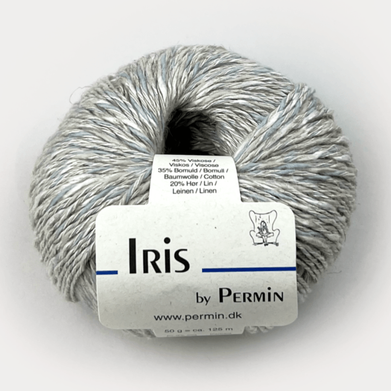 Permin Iris 10 Ljusgrå Toner