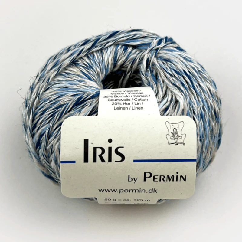 Permin Iris 01 Blå toner