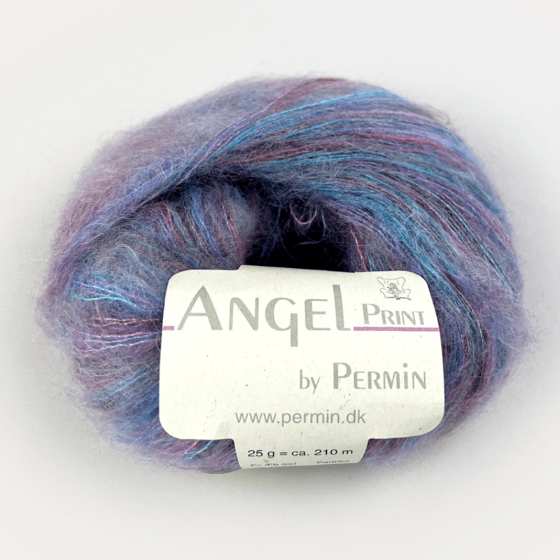 Permin Angel print 54 Pastell