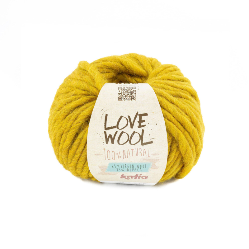 Katia Love Wool 128 Senap