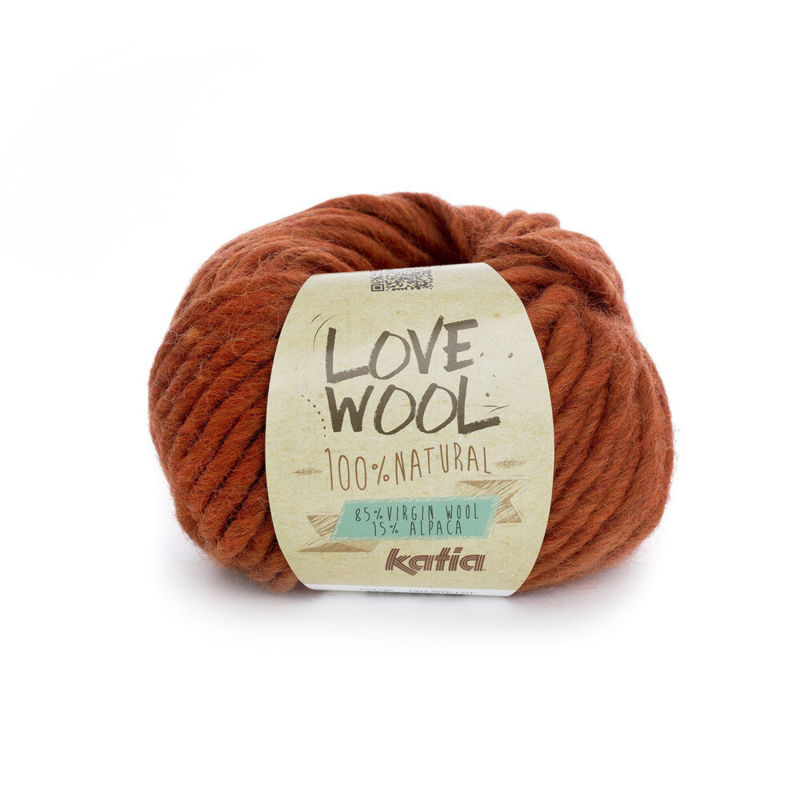 Katia Love Wool 114 Mellanorange