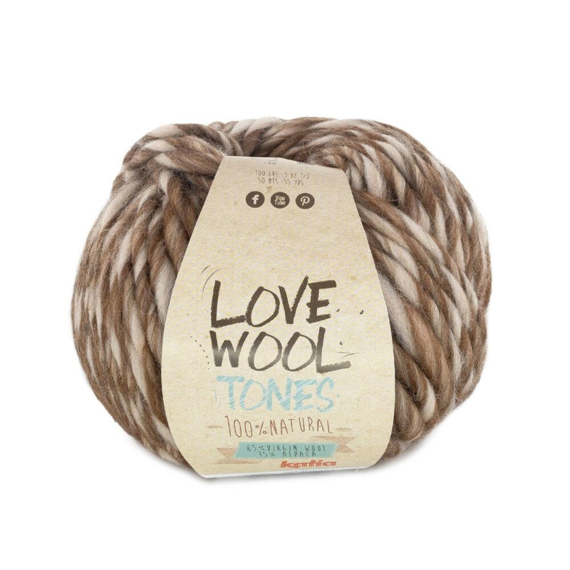 Katia Love Wool Tones 201 Brun