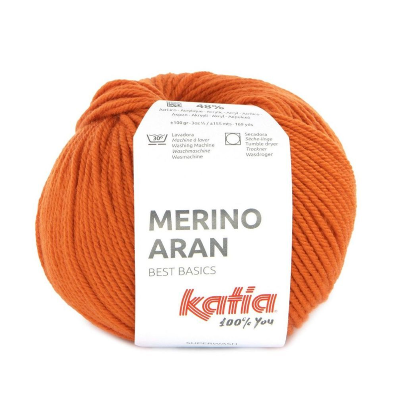 Katia Merino Aran 101 Djup orange