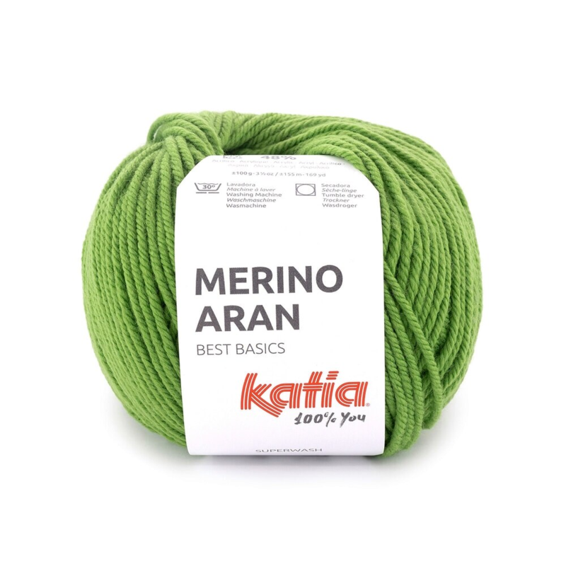 Katia Merino Aran 109 Grönt gräs