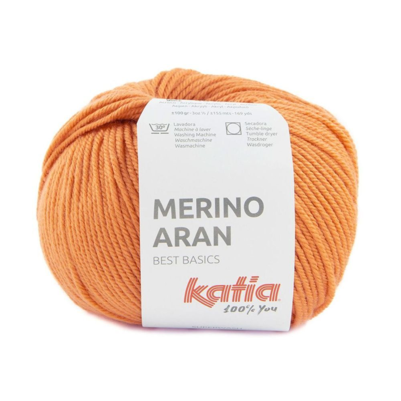 Katia Merino Aran 096 Pastell orange