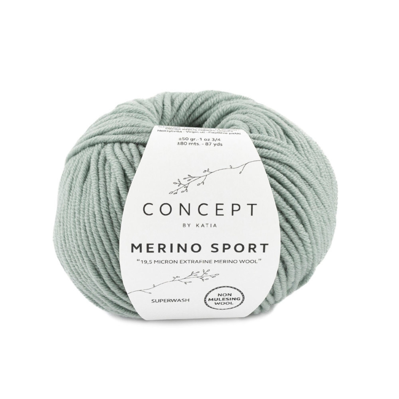 Katia Concept Merino Sport 059 Resedagrön