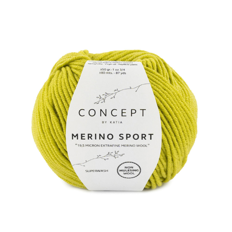 Katia Concept Merino Sport 057 Pistage