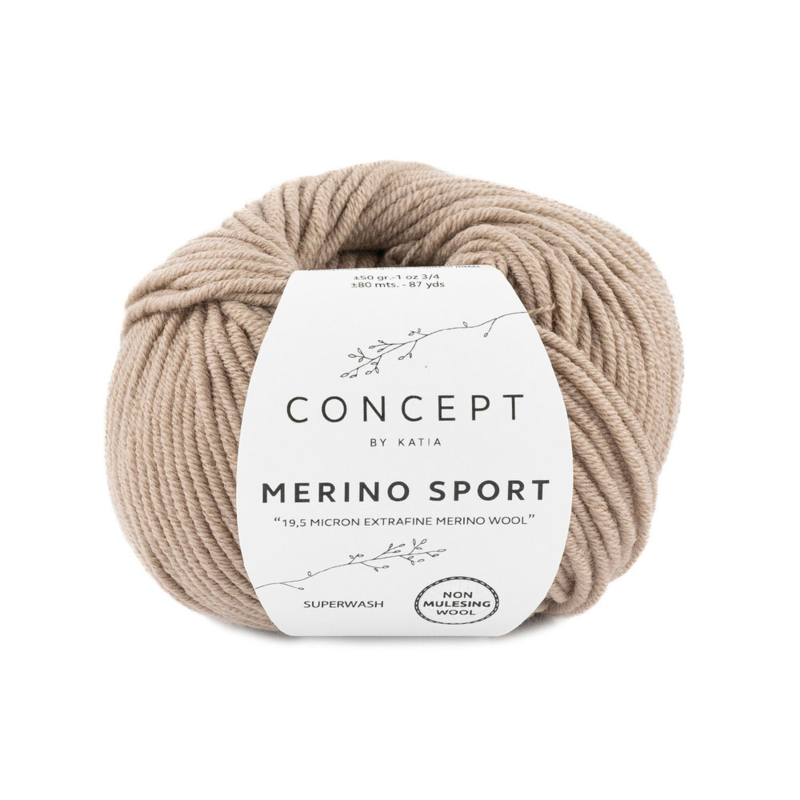 Katia Concept Merino Sport 403 Mörk beige