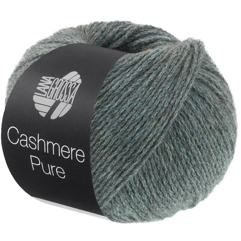 Lana Grossa Cashmere Pure 34 Gråblå