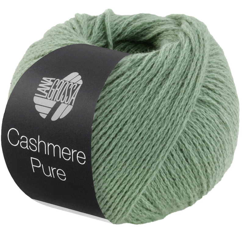 Lana Grossa Cashmere Pure 14 Resedagrön