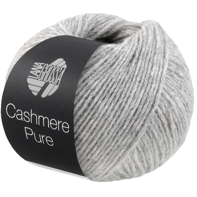 Lana Grossa Cashmere Pure 05 Ljusgrå