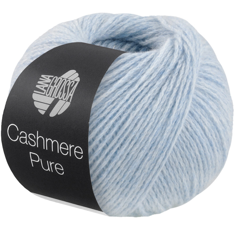 Lana Grossa Cashmere Pure 10 Ljusblå