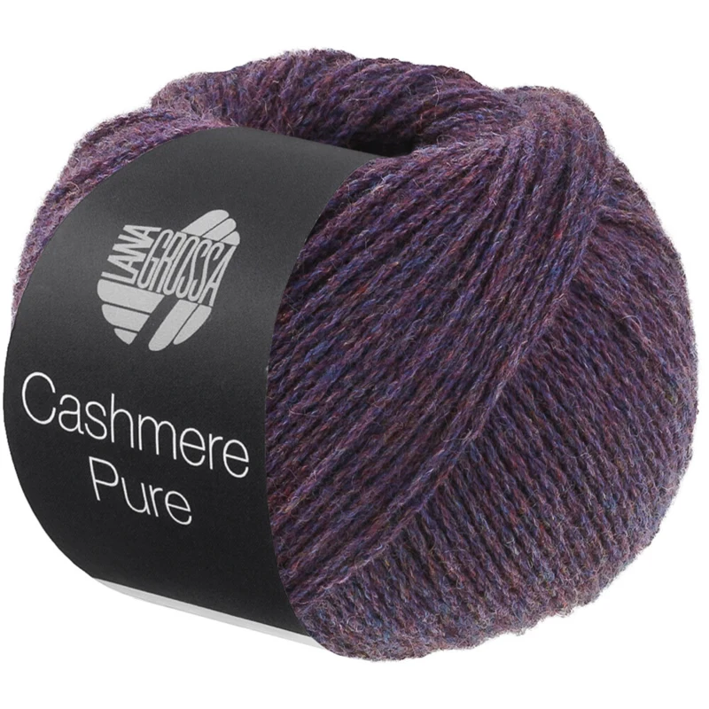 Lana Grossa Cashmere Pure 30 Plommonblå