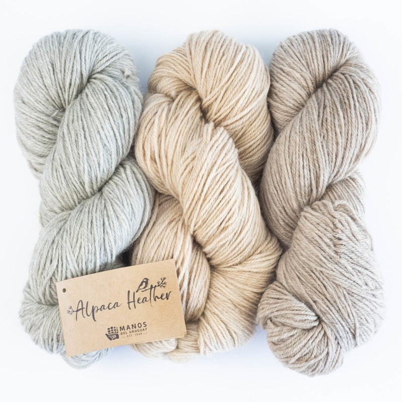 Manos del Uruguay Alpaca Heather Natural - Ofärgat