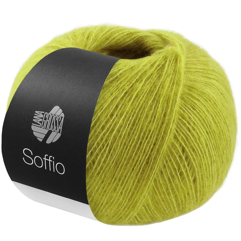 Lana Grossa Soffio 36 Ljus oliv