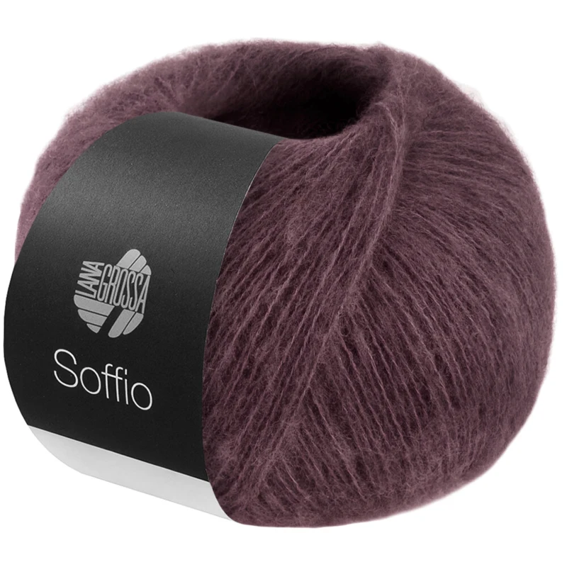 Lana Grossa Soffio 41 Mörkbrun