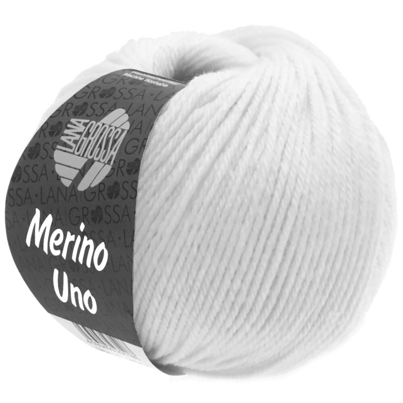 Lana Grossa Merino Uno 01 Vit