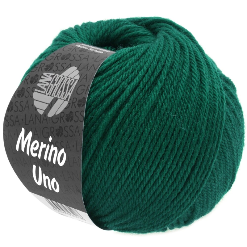 Lana Grossa Merino Uno 22 Flaskgrön