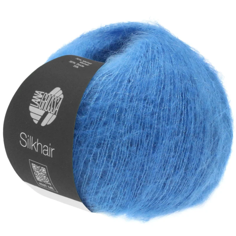 Lana Grossa Silkhair 132 Kornblå