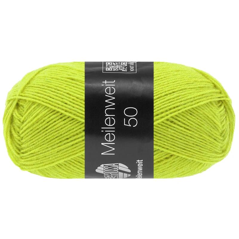 Lana Grossa Meilenweit 50 1425 Limegrön