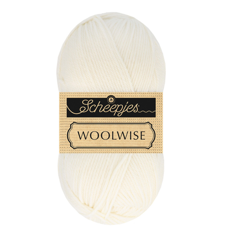 Scheepjes Woolwise 701 Ren Vit