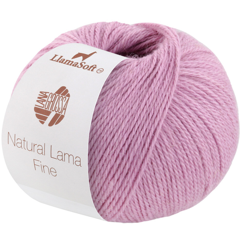 Lana Grossa Natural Lama Fine 102 Syrenrosa