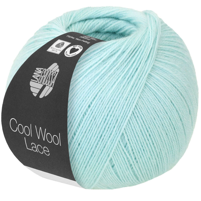 Lana Grossa Cool Wool Lace 43 Pastellturkos